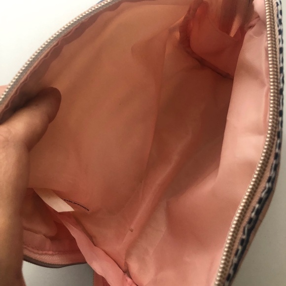 Pink and Blue Cosmetic Bag - Picture 3 of 3